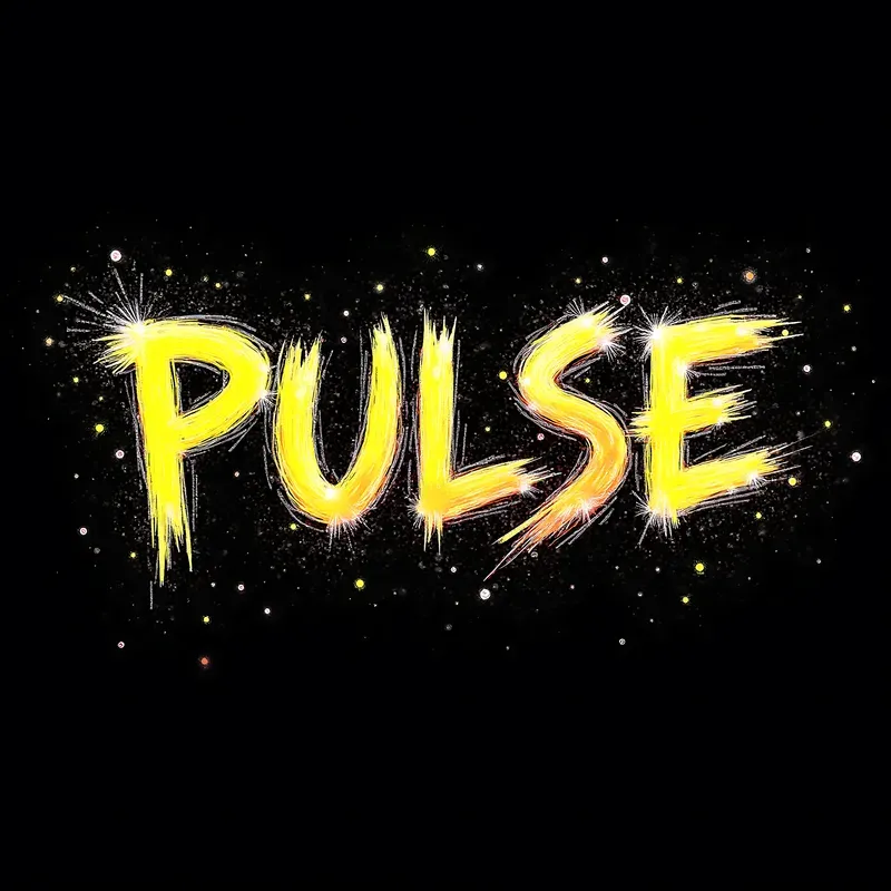 Dynamic Gritty Neon Sketch Typographies