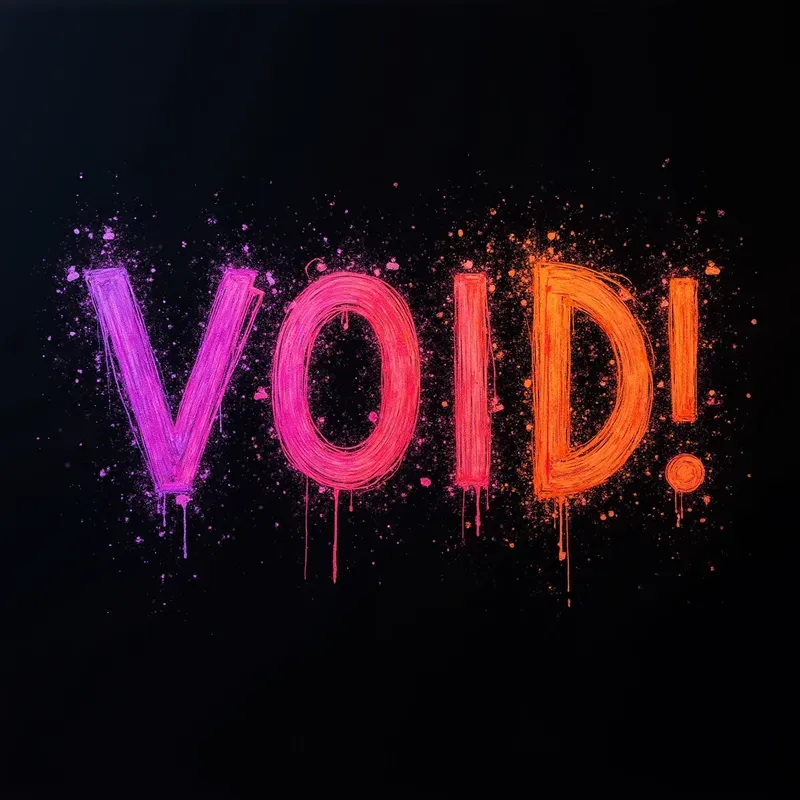 Dynamic Gritty Neon Sketch Typographies