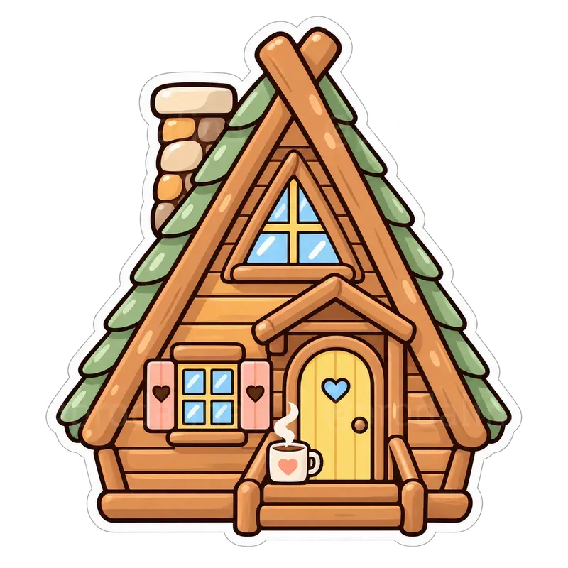 Cozy Vacation Stickers