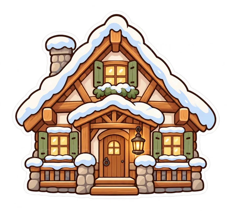 Cozy Vacation Stickers