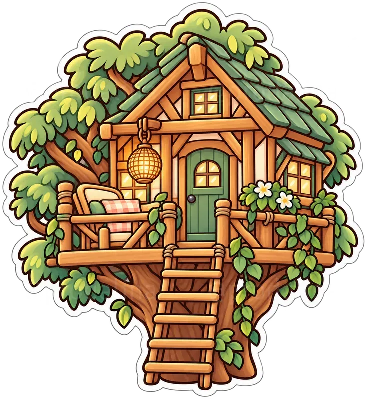 Cozy Vacation Stickers