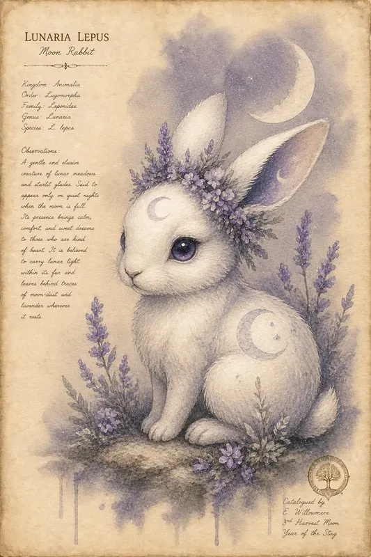 Fantasy Bestiary Watercolor Portraits