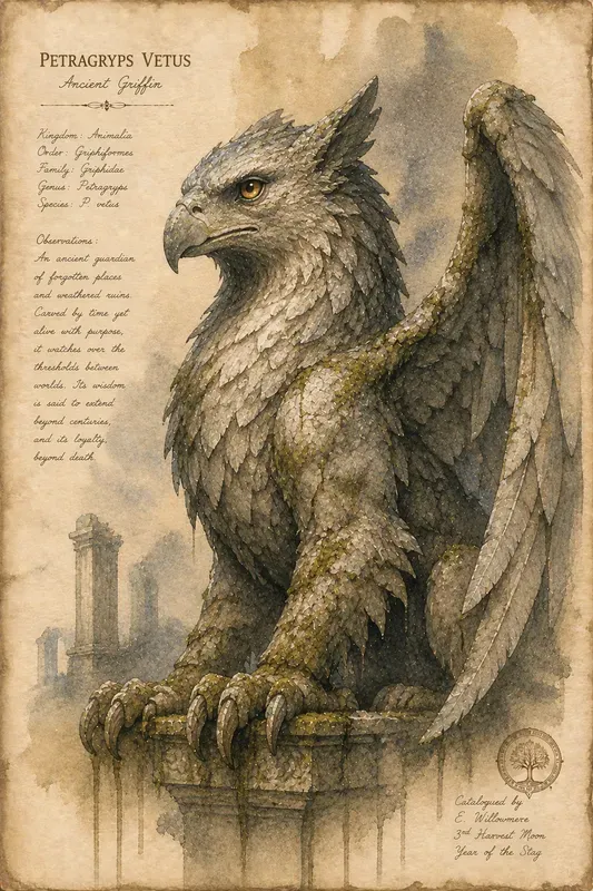 Fantasy Bestiary Watercolor Portraits