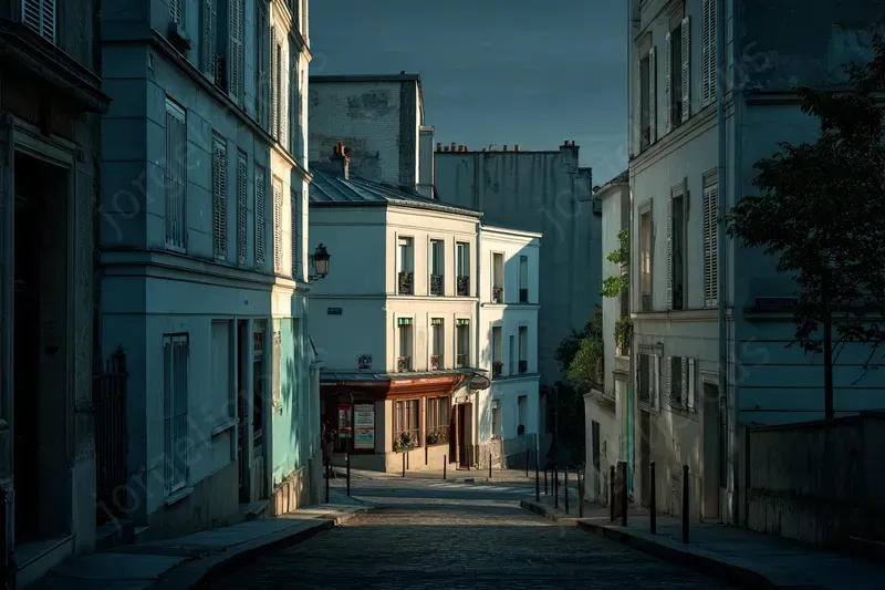 Metaphysical Urban City Scenes