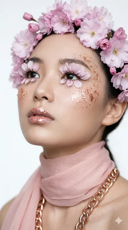 Daisy Gold Leaf Beauty Portraits