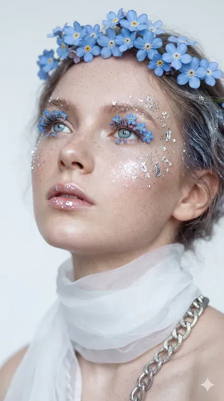 Daisy Gold Leaf Beauty Portraits