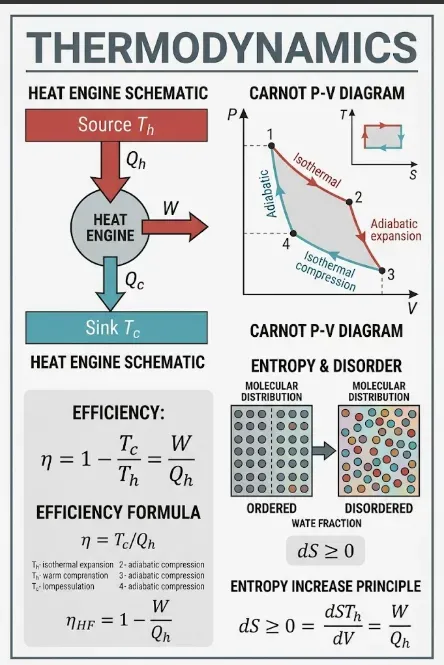 Physics Science Infographic Posters