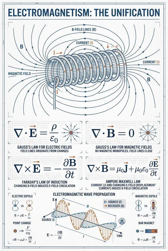 Physics Science Infographic Posters