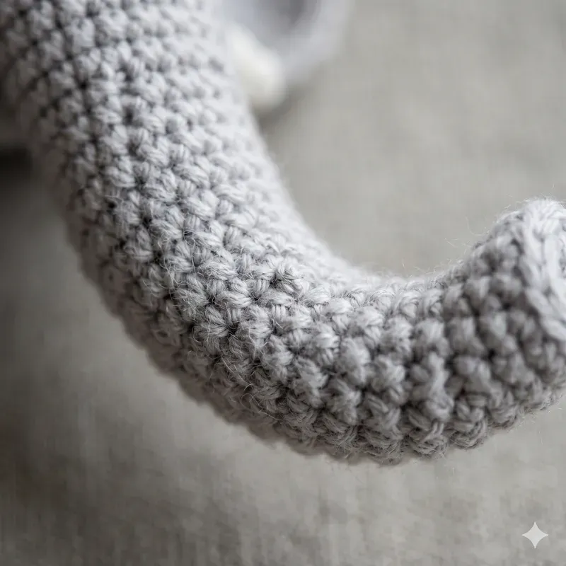 Extreme Macro Amigurumi Crochet