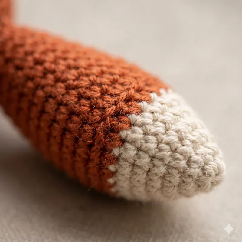 Extreme Macro Amigurumi Crochet