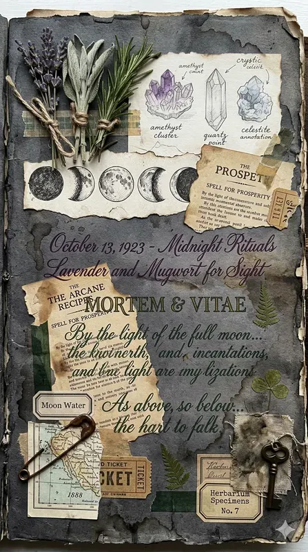 Vintage Junk Journal Pages