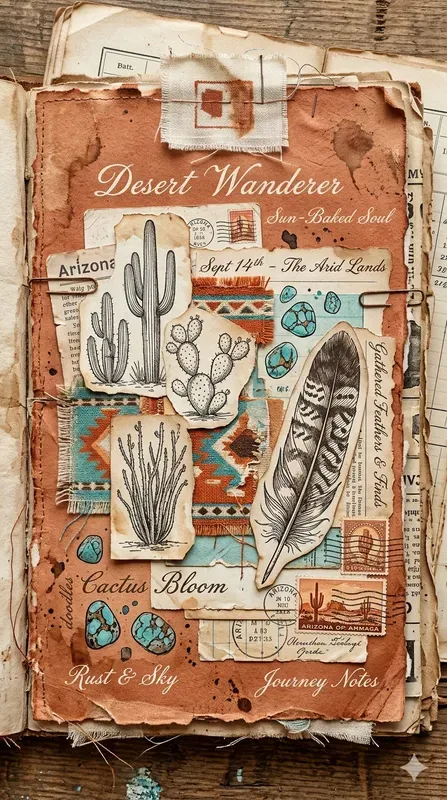 Vintage Junk Journal Pages