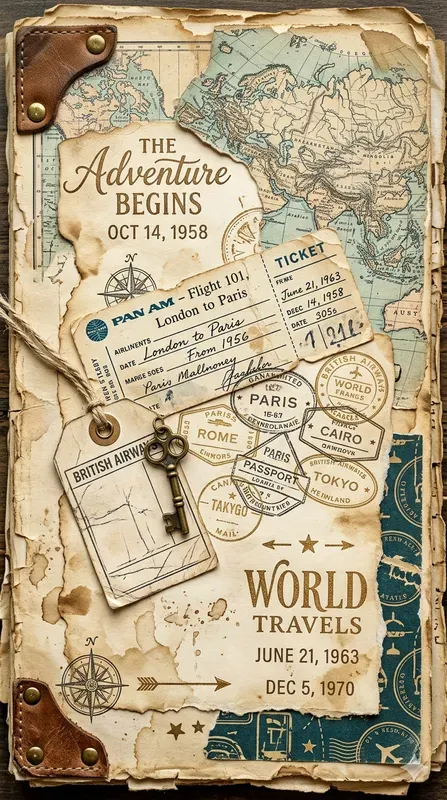 Vintage Junk Journal Pages