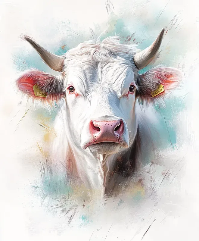 Psychedelic Watercolor Animals