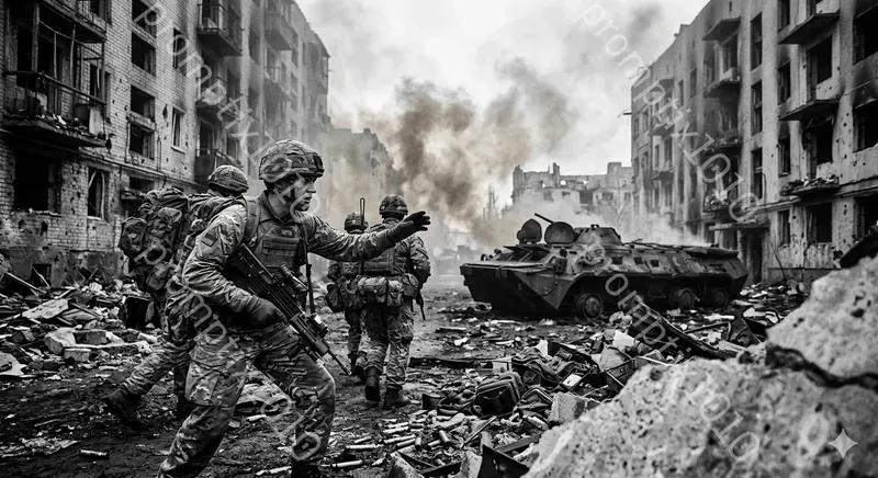 Cinematic War Photography Generator