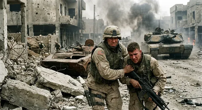 Cinematic War Photography Generator