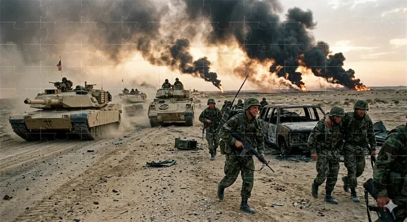Cinematic War Photography Generator