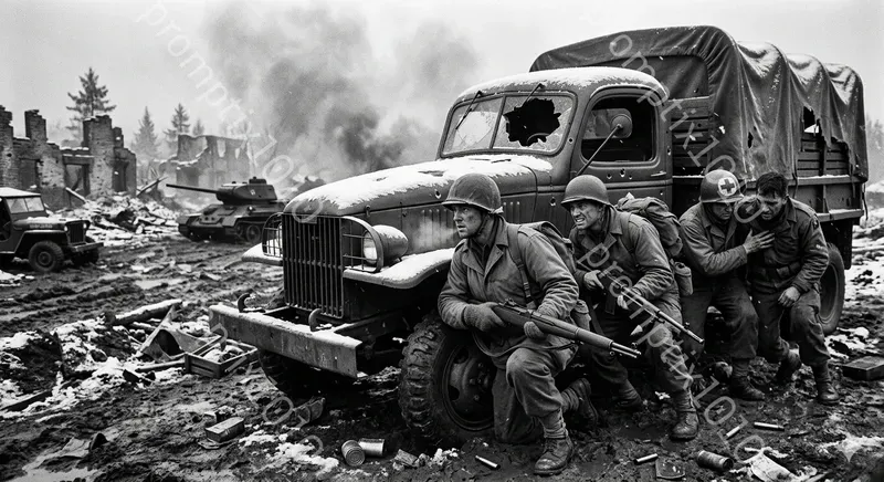 Cinematic War Photography Generator
