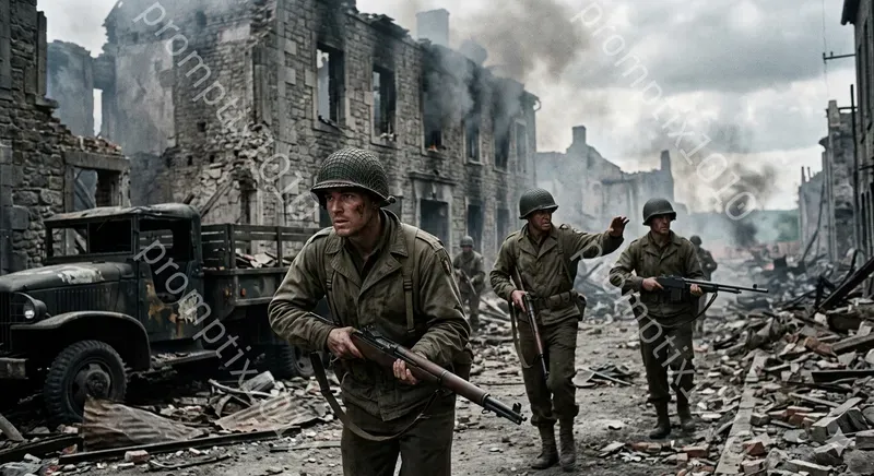 Cinematic War Photography Generator