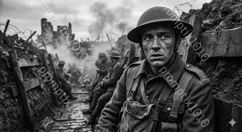 Cinematic War Photography Generator