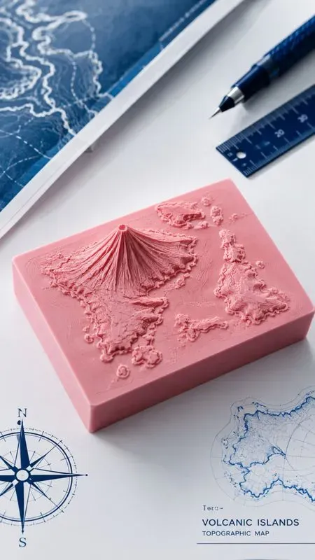 Topographic Contour Line Illustrations