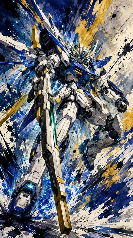 Cinematic Gundam Inkstorm Posters