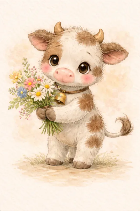 Storybook Whimsical Animal Portraits