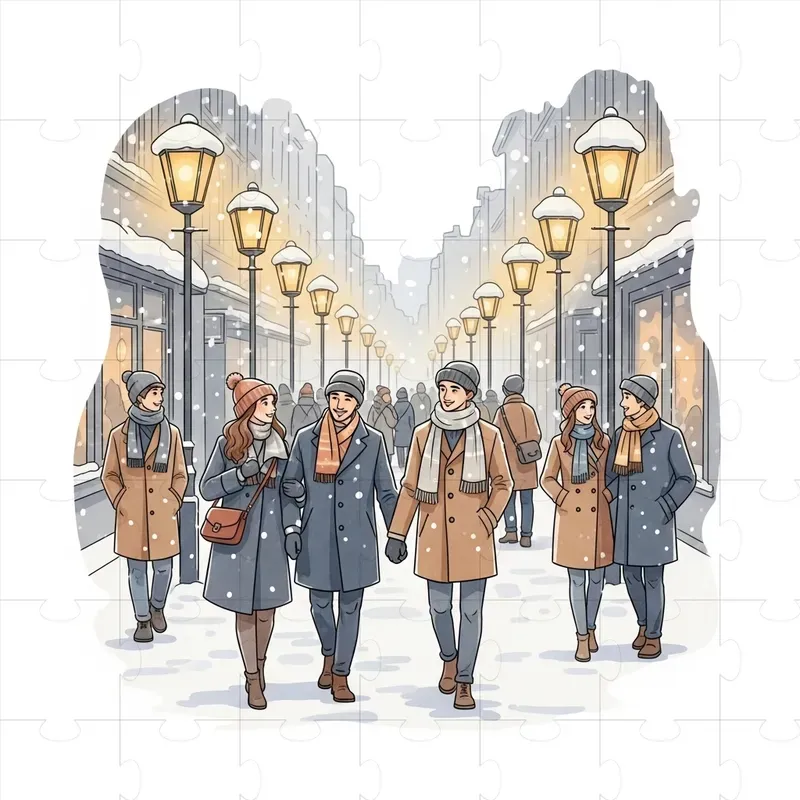 Watercolor Clipart Scenes