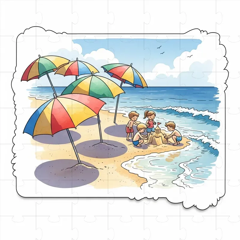 Watercolor Clipart Scenes