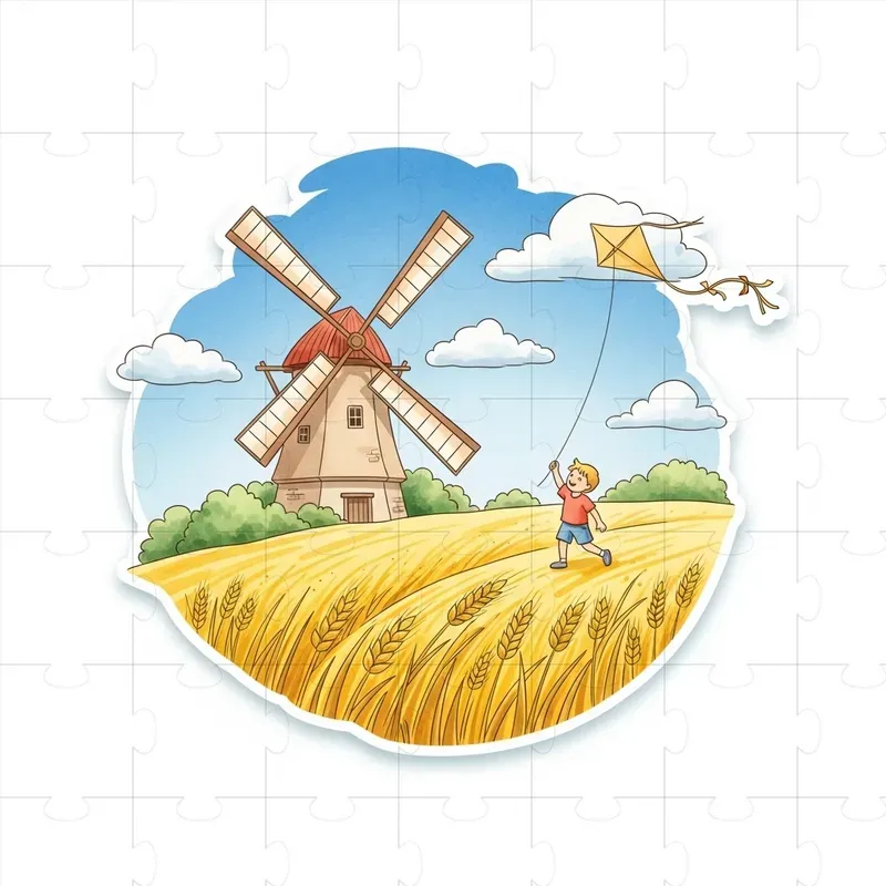 Watercolor Clipart Scenes