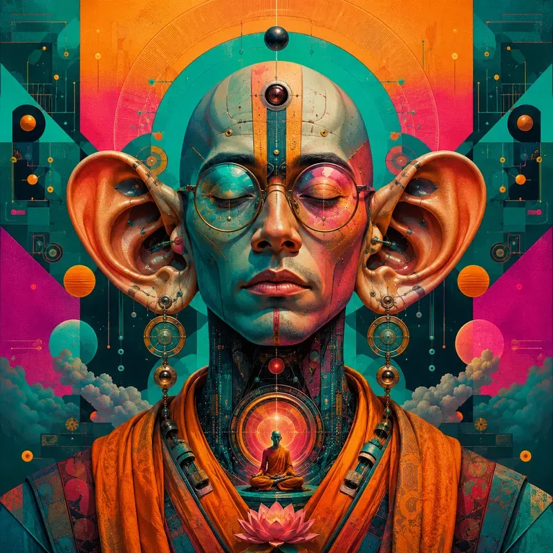Surreal Portraits Oneword Variations