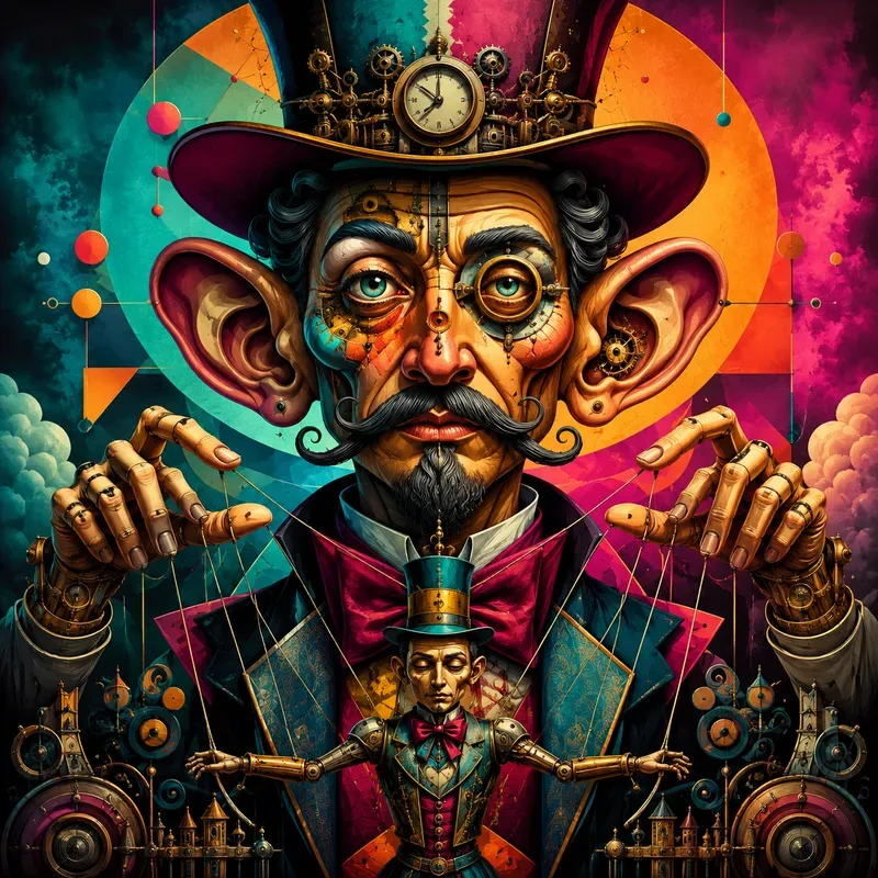 Surreal Portraits Oneword Variations