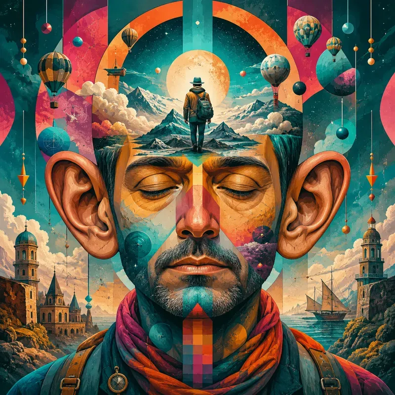 Surreal Portraits Oneword Variations