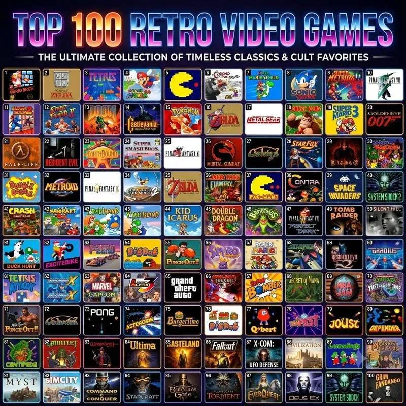 Top 100 Infographic Posters