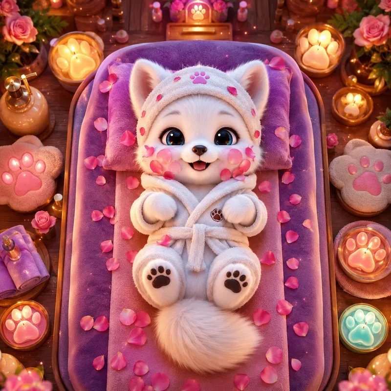 Cute Cozy Animal Spa Retreat Generator