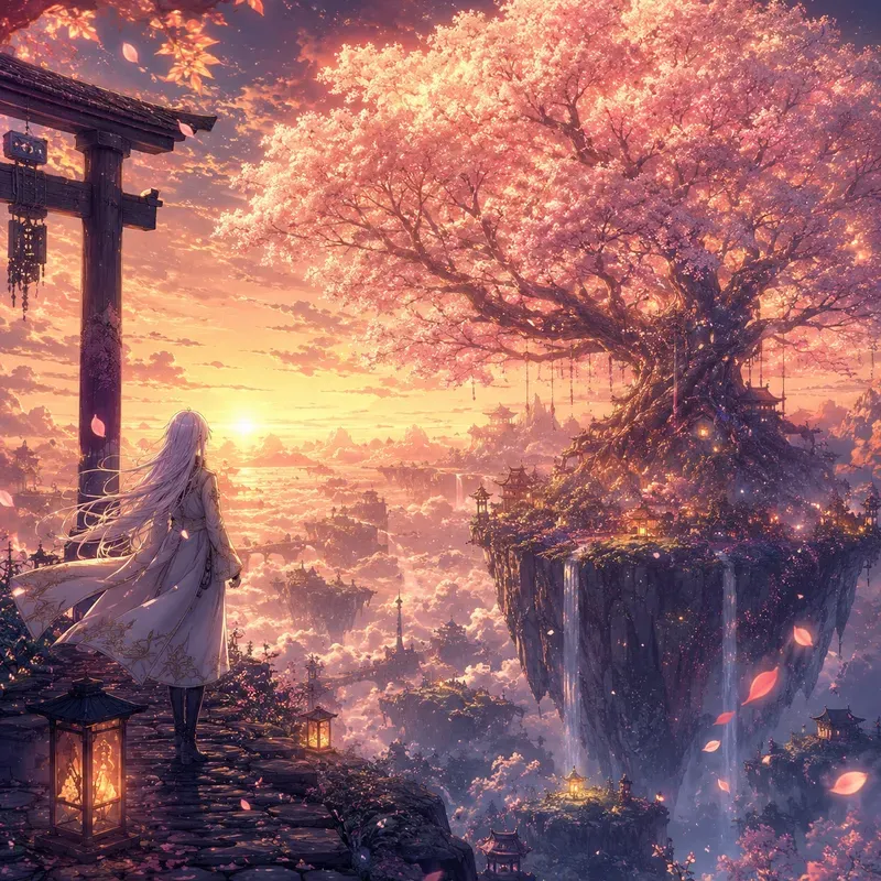 Ethereal Anime Dreamscapes Collections