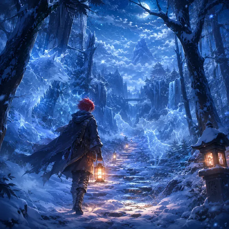 Ethereal Anime Dreamscapes Collections