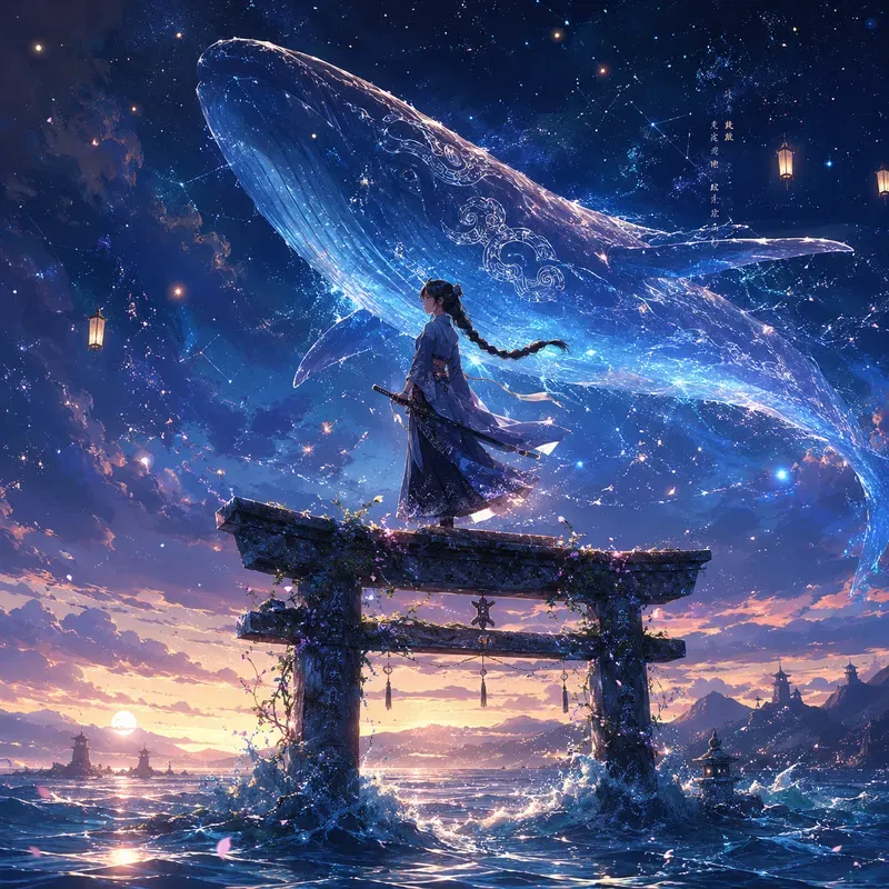 Ethereal Anime Dreamscapes Collections