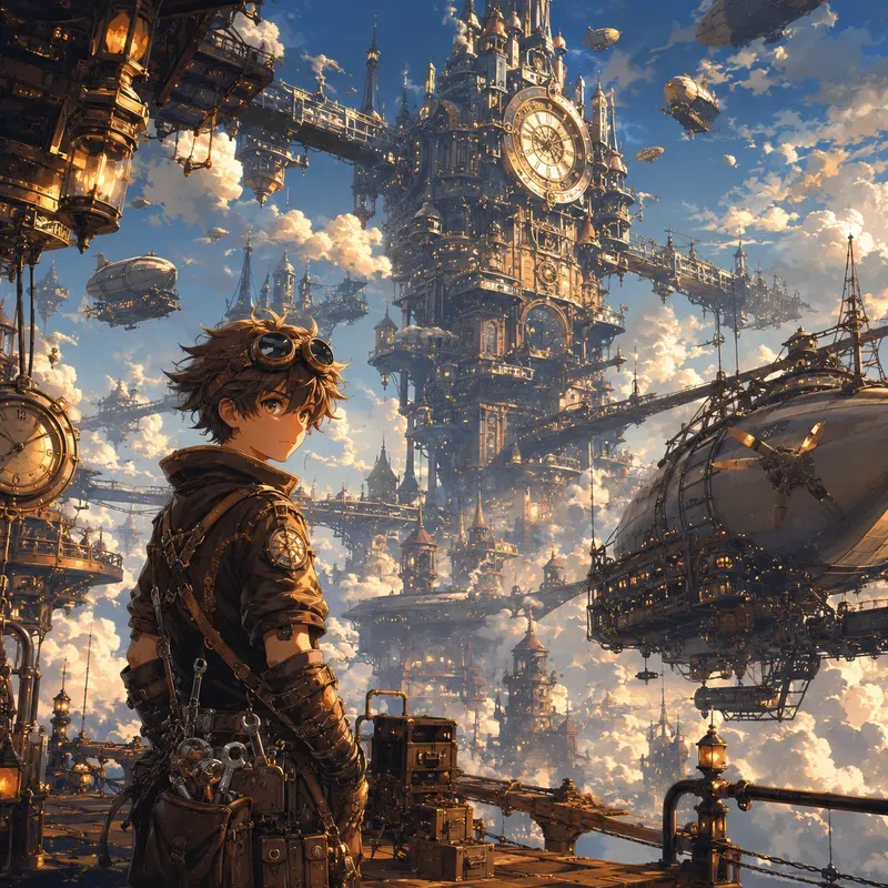 Ethereal Anime Dreamscapes Collections