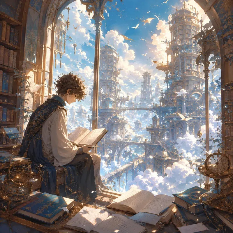 Ethereal Anime Dreamscapes Collections
