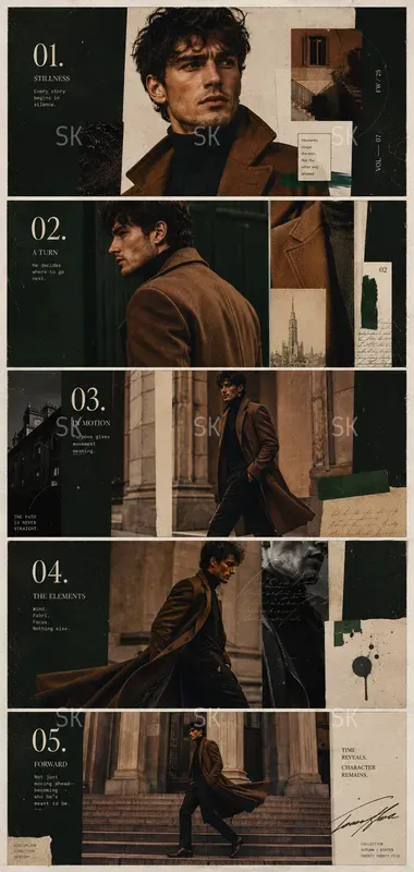 Cinematic Fashion Editorial Posters