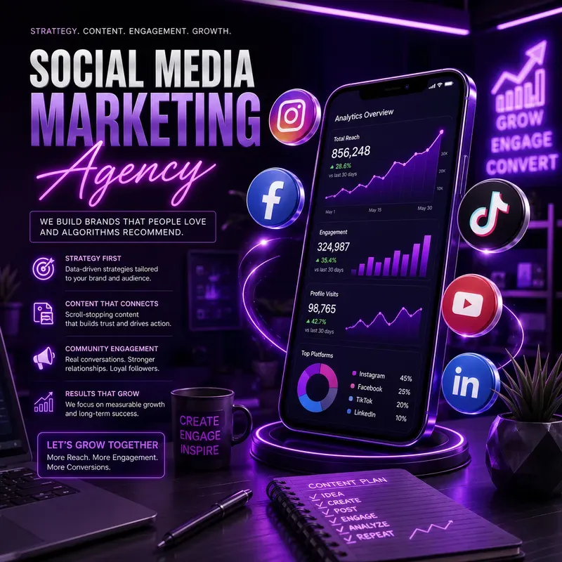 Luxury Digital Marketing Posters
