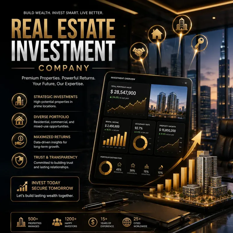 Luxury Digital Marketing Posters