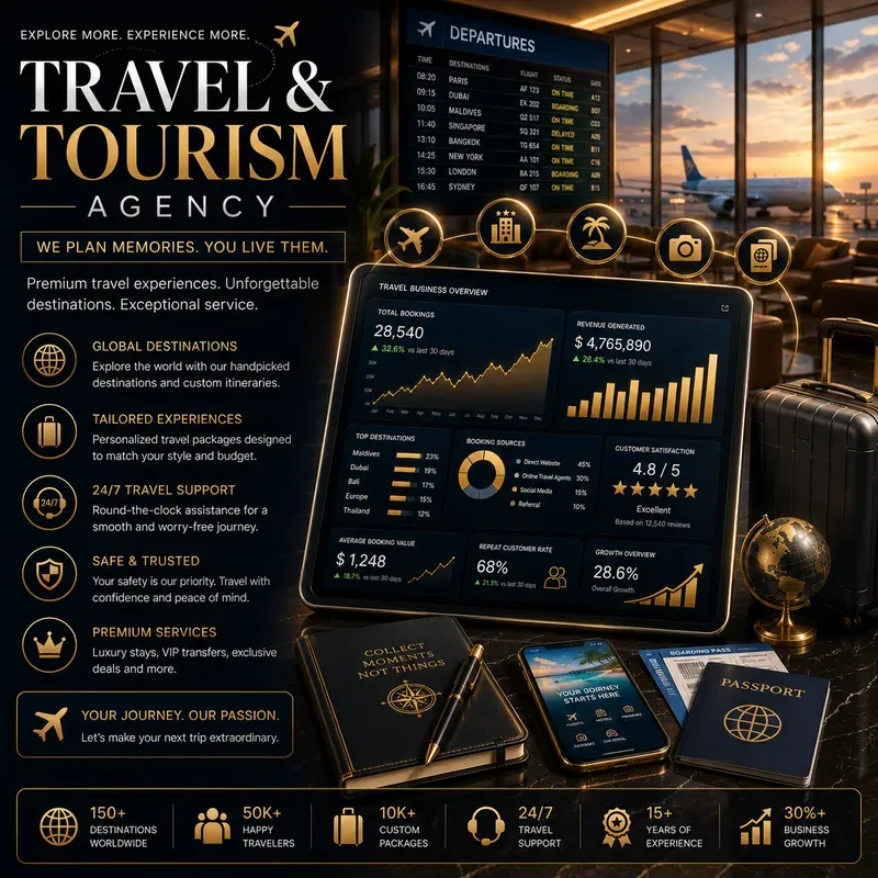 Luxury Digital Marketing Posters