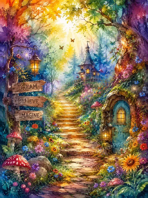 Whimsy Fantasy Junk Journal Ephemera