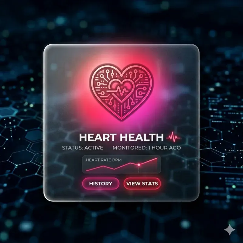 Glassmorphism UI Cards