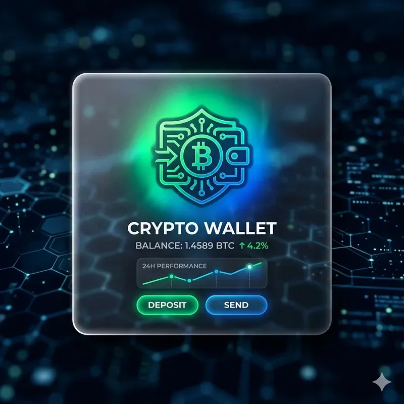 Glassmorphism UI Cards