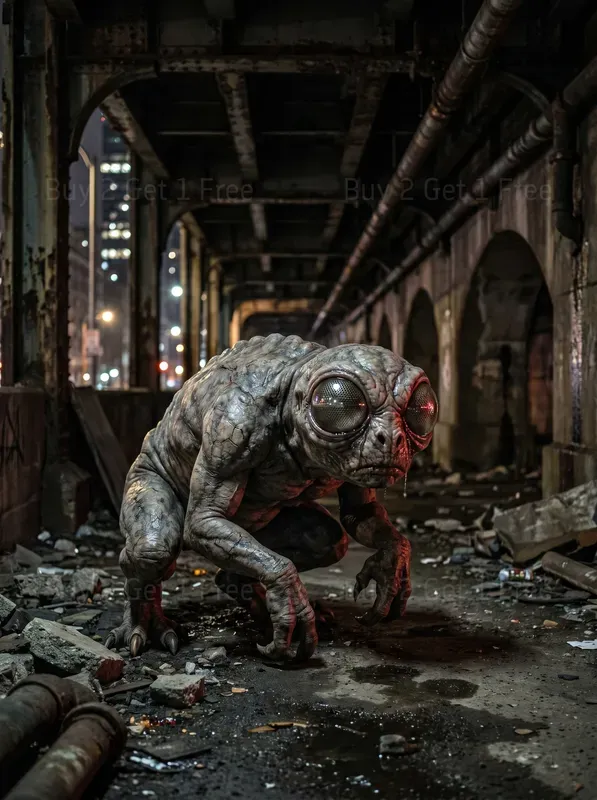 Urban Underpass Creatures