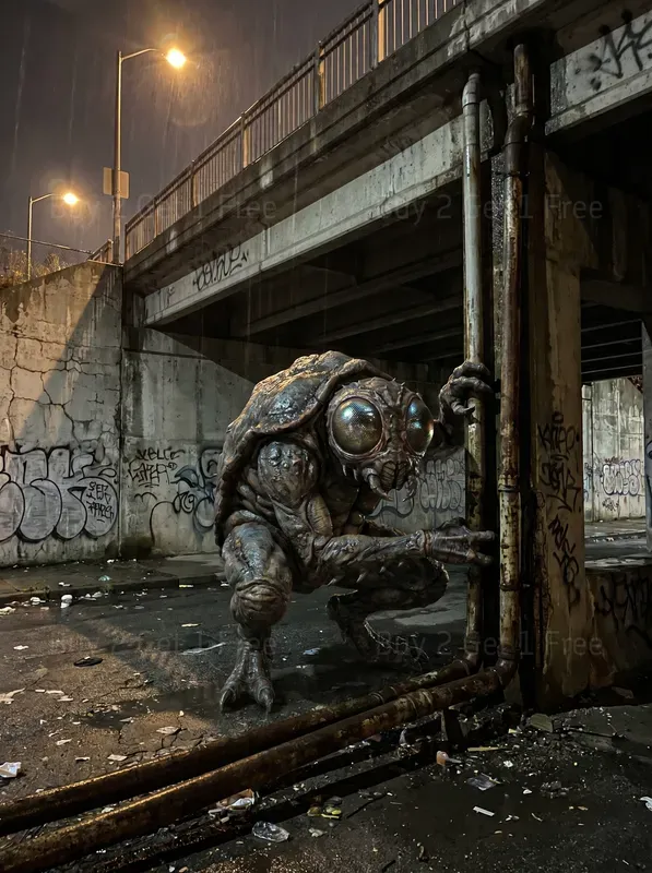 Urban Underpass Creatures