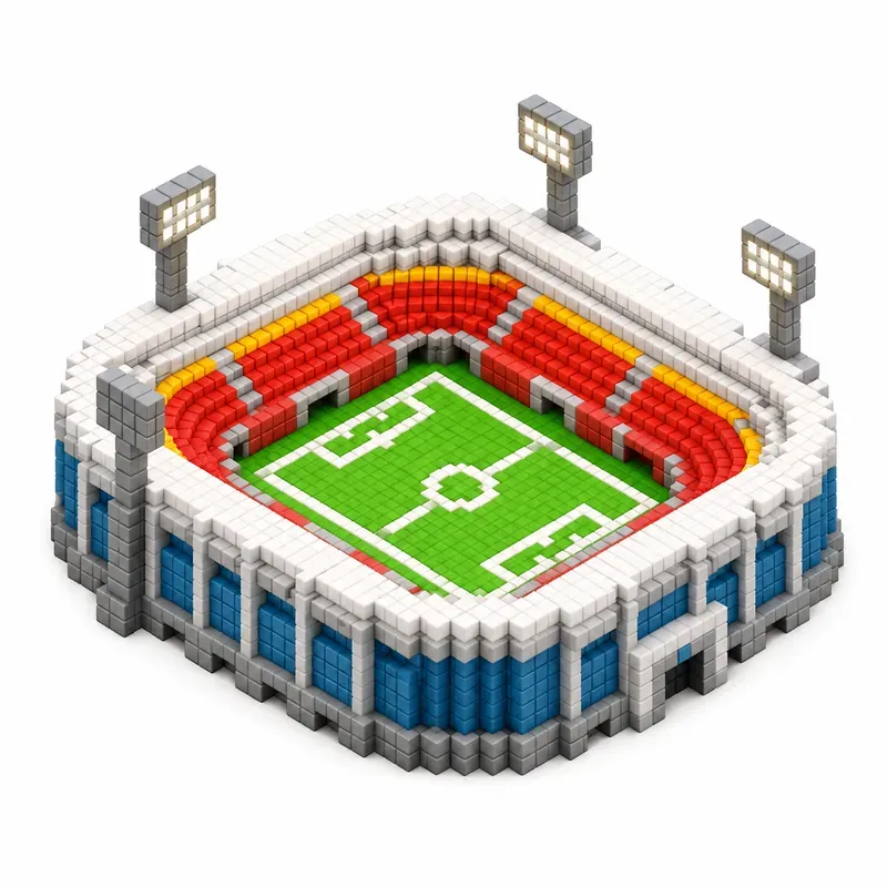 Modern Voxel 3D Object Icons